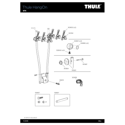 Thule HangOn 3 974 Thule HangOn 3 974