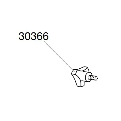 Thule 30366 Molette M6 pour 520-1/545-2