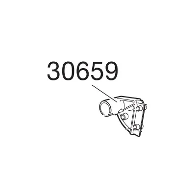 Thule 30659 Angle plastique pour galerie