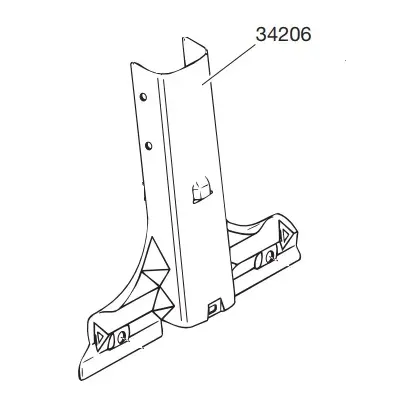 Thule 34206 Patte pour pieds 420/427