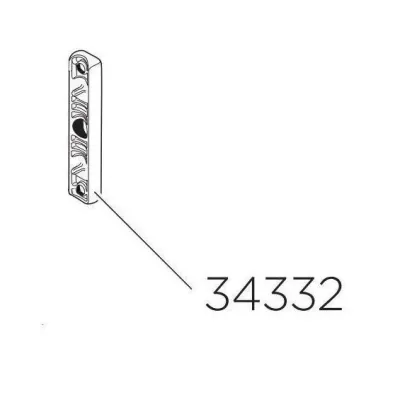 Thule 34332 Entretoise pour ClipOn High