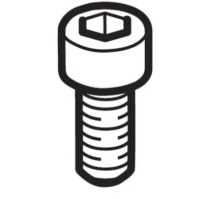 Thule 50037 Vis M6x10mm pour galerie de toit