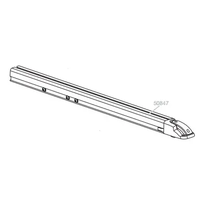 Thule 50847 Rail porte tête pour porte-échelle