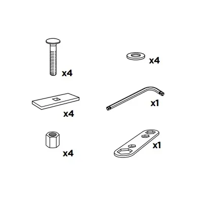 50926 Thule Sac de montage kit 3062