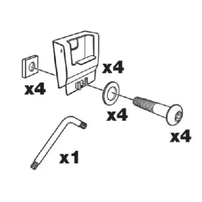 Thule 50931 Kit montage pour Xperience