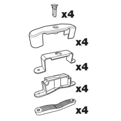 Thule 50934 Kit montage pour Xperience