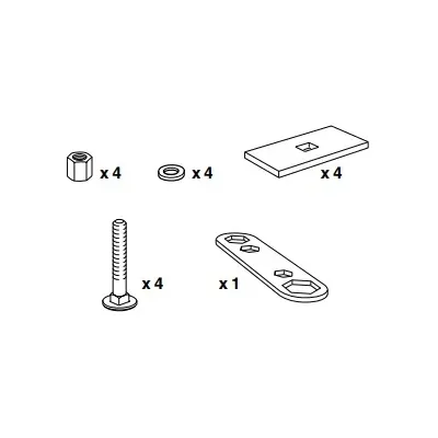 Thule 50964 Sac de montage kit 3027
