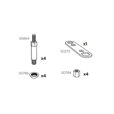 Thule 50974 Sac de montage kit 3038