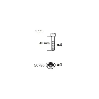 Thule 50982 Sac de montage kit 3026
