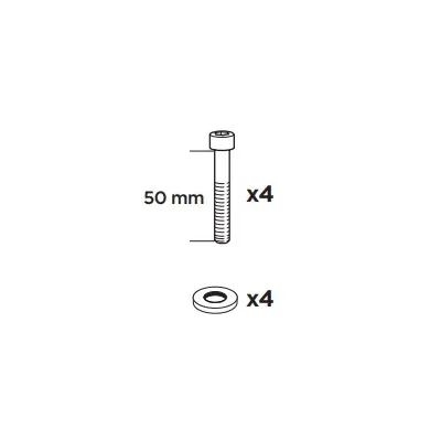 Thule 50985 Sac de montage kit 3070