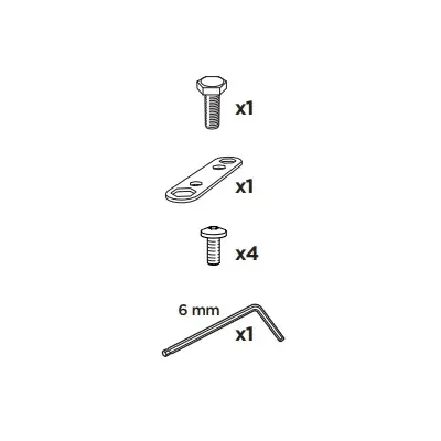 Thule 50995 Sac de montage pour kit 3072