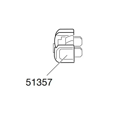 Thule 51357 Bouton pour SlideBar