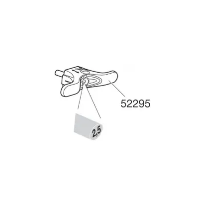 Thule 52295 Poignée de serrage pour EuroRide
