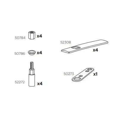 Thule 52308 Sac de montage kit 3120