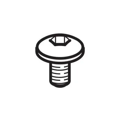 Thule 52514 Boulon M6x16mm pour galerie Trail