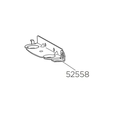 Thule 52558 Plaque de montage pour Canyon XT