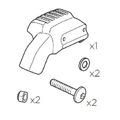Thule 52704 Support bras gauche pour BackSpace