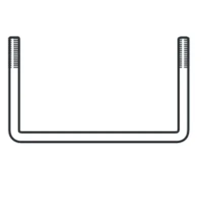 Thule 52555 Fixation en U 60mm pour Canyon XT