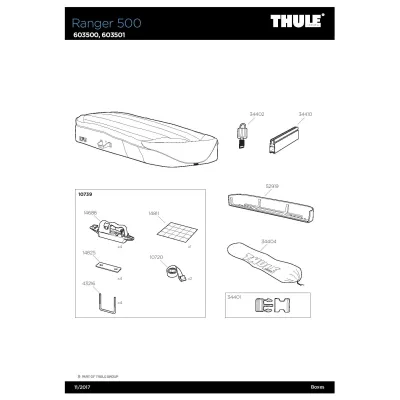 Thule Ranger 500 6035 Thule Ranger 500 6035