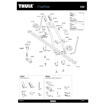 Thule FreeRide 532 Thule FreeRide 532