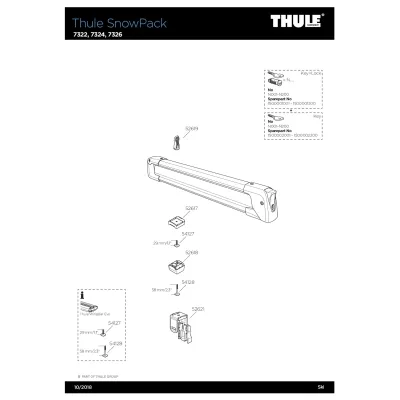 Thule SnowPack S 7322