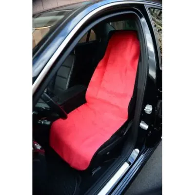 Couvre Siège Serviette Rouge Couvre Siège Serviette Rouge