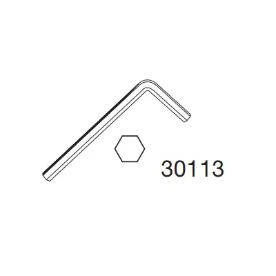 Thule 30113 Clé hexagonale 5mm Thule 30113 Clé hexagonale 5mm
