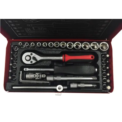 Coffret outillage 1/4 de 34 pièces Coffret outillage 1/4 de 34 pièces