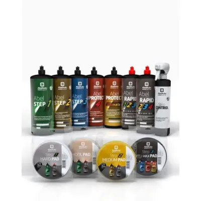 Kit Lustrage Pro Abel Step 250ml avec Polisseuse