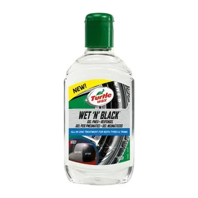 Turtle Wax Wet N Black Tyre & Trim gel Turtle Wax Wet N Black Tyre & Trim gel