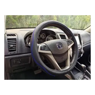 Couvre volant coutures bleues Couvre volant coutures bleues